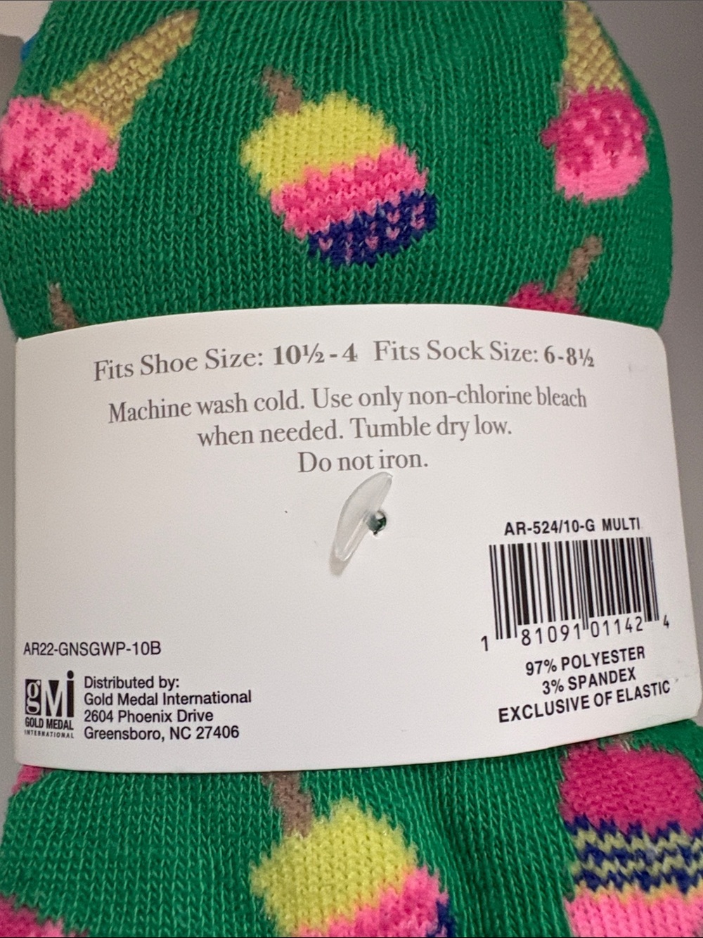 NWT [Alexa Rose] 10x Pairs No-Show Socks Girls Sz 10.5 - 4 + 3x Hair Elastics - Picture 8 of 10